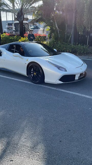 Ferrari 488 Turns Up