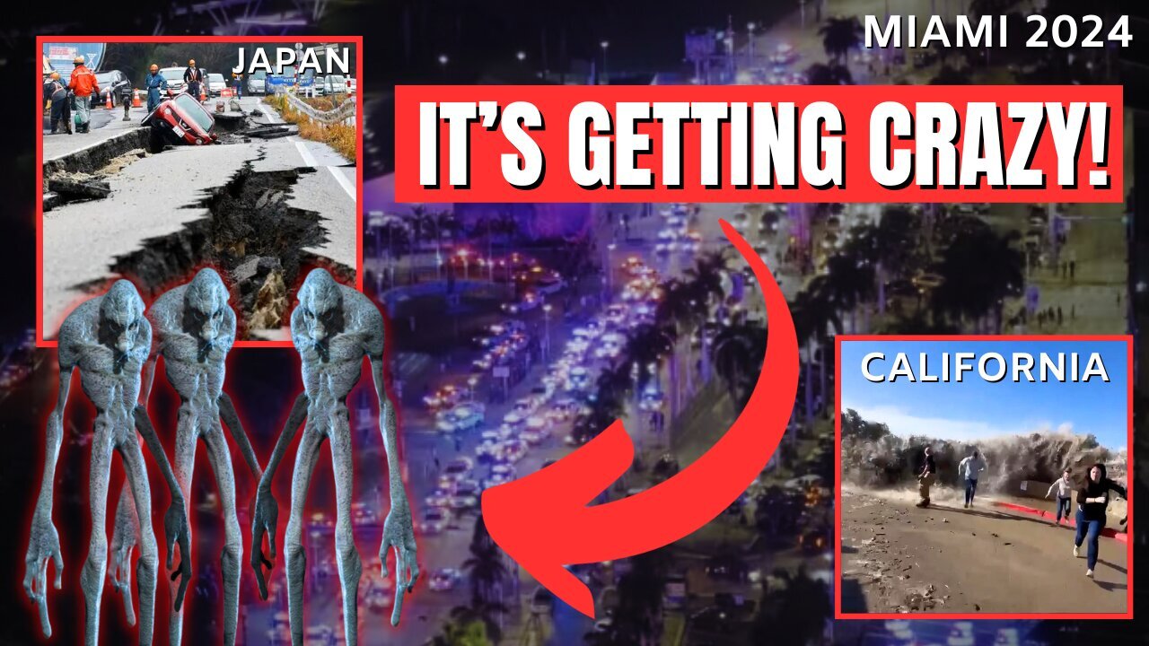 Aliens in Miami, California Floods, and an Earthquake in Japan.. Practically all at Once? What in The World is Going On?! + Calling Out Unfortunately Real Conspiracy Theorists and "Truthers"!| Jean Noland, “Inspired”.