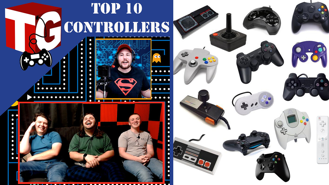 The Geekend- Top 10 Video Game Controllers