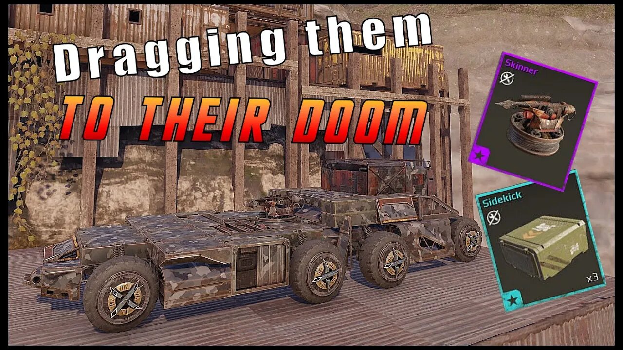 Dragging the enemy to their death | Crossout