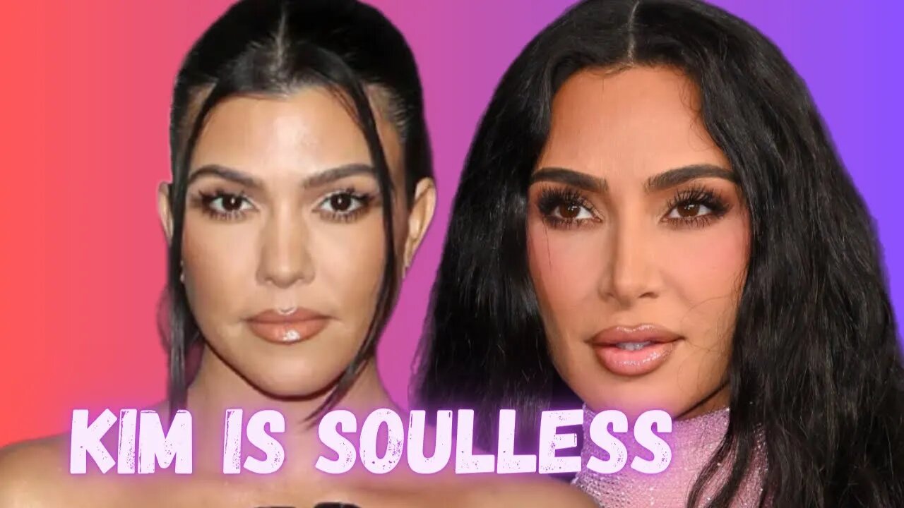 Kim Throws Kourtney Under The Bus & Totally Disrespects Her !