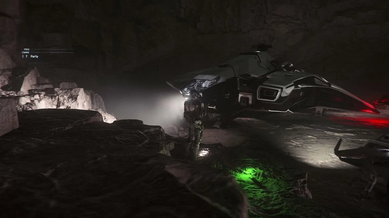 Star Citizen 3.13 PTU #MLTC Inside "small" Cave on Daymar Kudre Ore