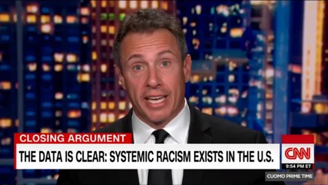 OOPS: CNN's Cuomo Uses Obama Era Data to Prove Trump is Racist