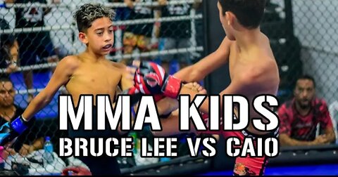 MMA KIDS BRUCE LEE vs CAIO -champions fights