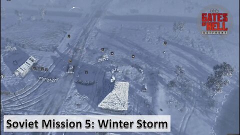 Overwhelming German Armor Advance In Mission 5: Winter Storm l [Gates of Hell: Ostfront]