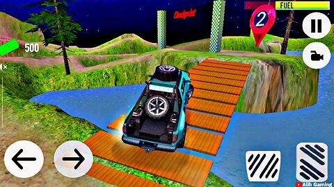 Offroad jeep 4x4 Driving Games Prado Games Challenge - Android gameplay