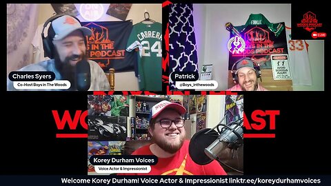 PODCAST w/@koreydurhamvoices on @Boysinthewoods906 Mic Drop with Korey Durham FULL INTERVIEW