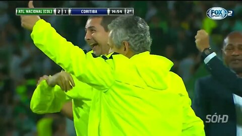 INCRÍVEIS Melhores Momentos do Jogo Atletico Nacional 3 x 1 Coritiba Copa Sul Americana 26 10