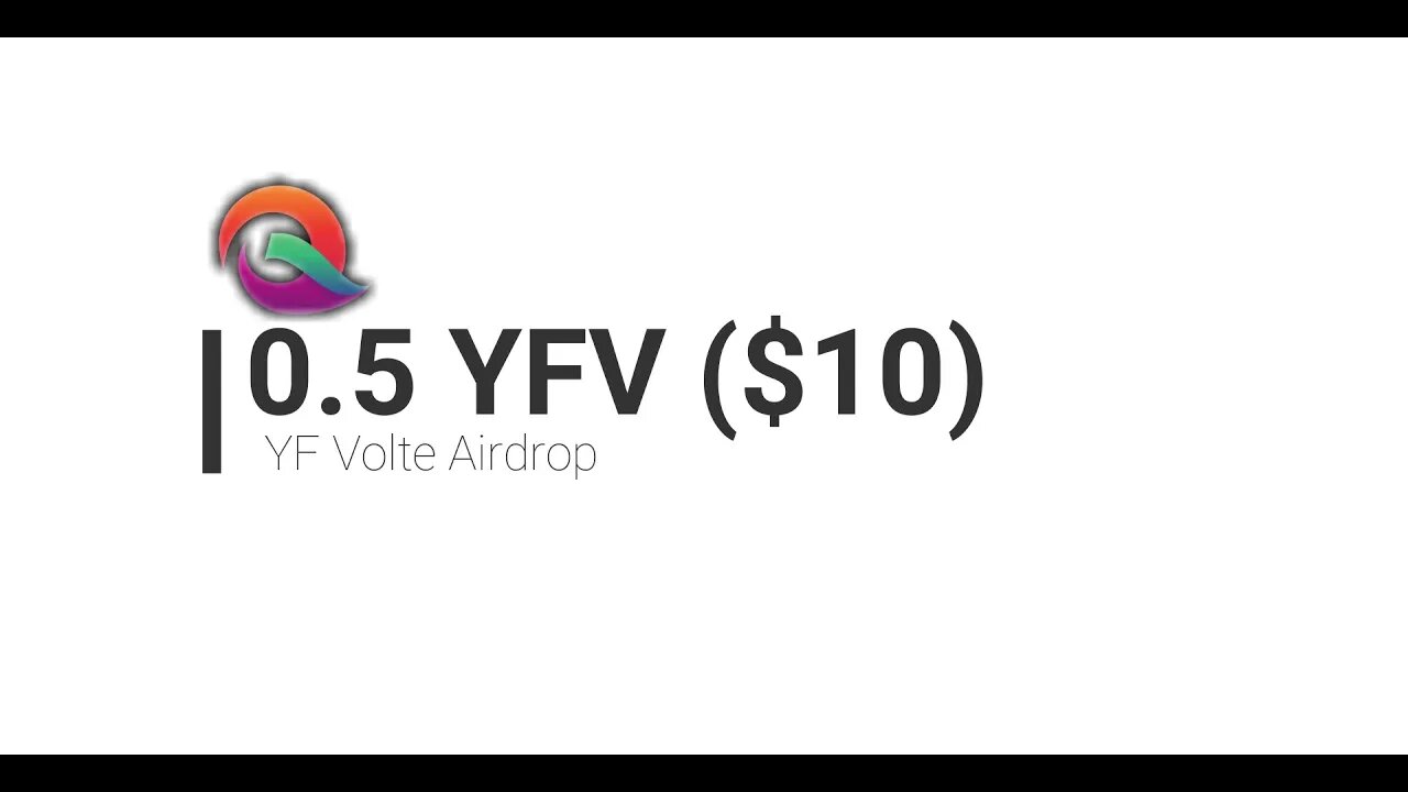 Finalizado - Airdrop - YF Volte - $10