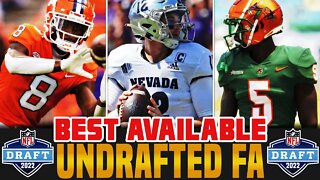 TOP 2022 NFL Draft Undrafted Free Agents