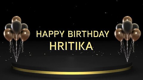 Wish you a very Happy Birthday Hritika