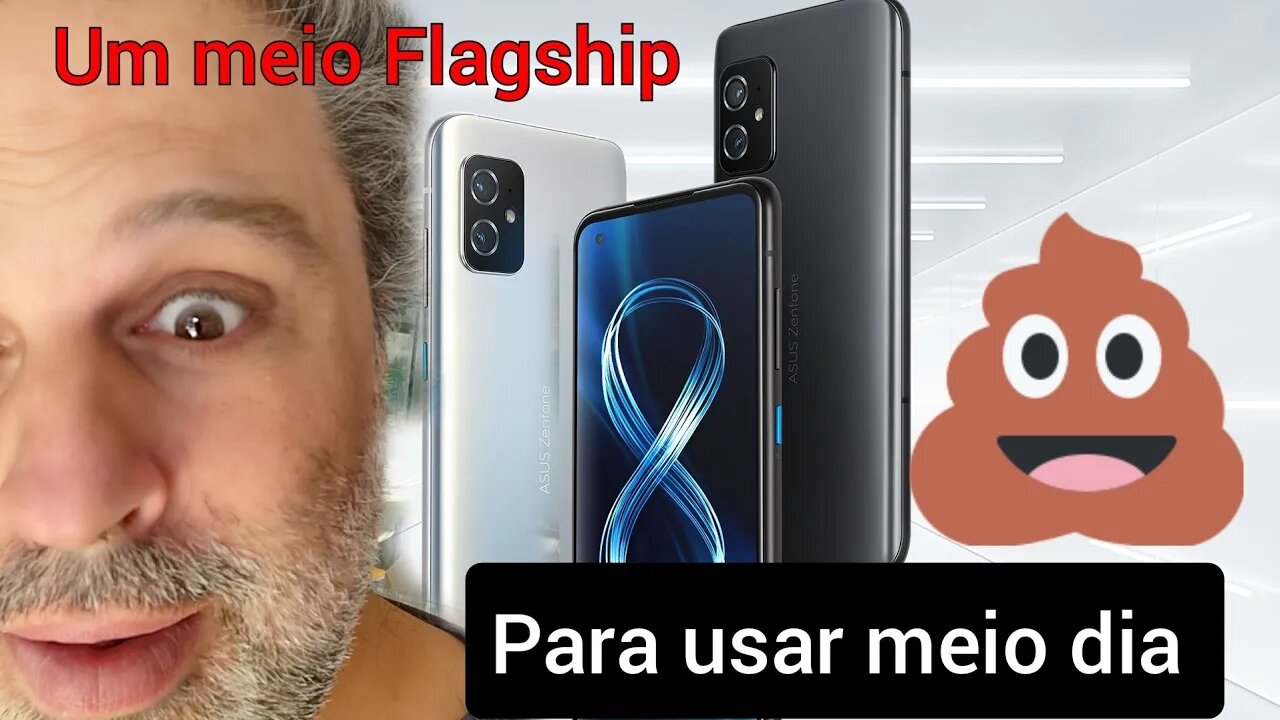 Zenfone 8 rápido e nada econômico