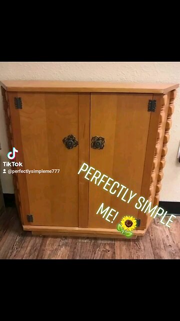 Boho heirloom cabinet