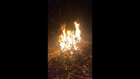 Nice weekend camp fire