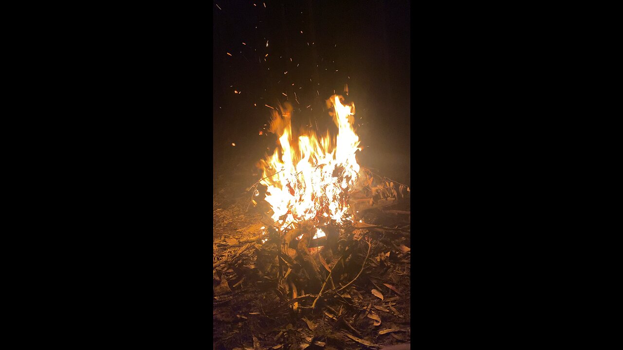 Nice weekend camp fire