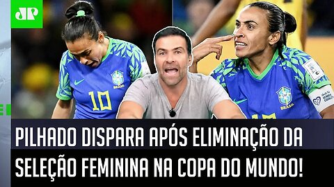 "A Seleção Feminina COLECIONA VERGONHAS! CAIU pra Jamaica, que FEZ VAQUINHA, e..." Pilhado DISPARA!