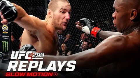 UFC 293 Highlights in SLOW MOTION!