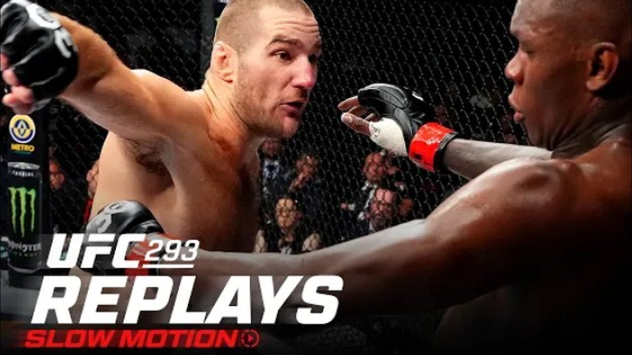 UFC 293 Highlights in SLOW MOTION!