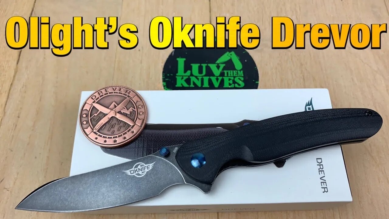 Olight Oknife Drever / includes disassembly/ Oh my it’s by Olight !