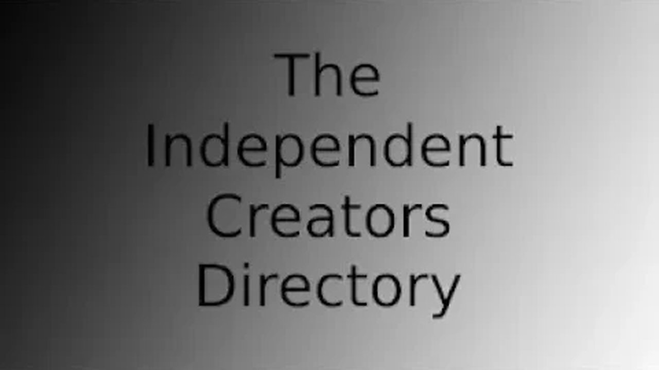 Independent Creator Directory Update