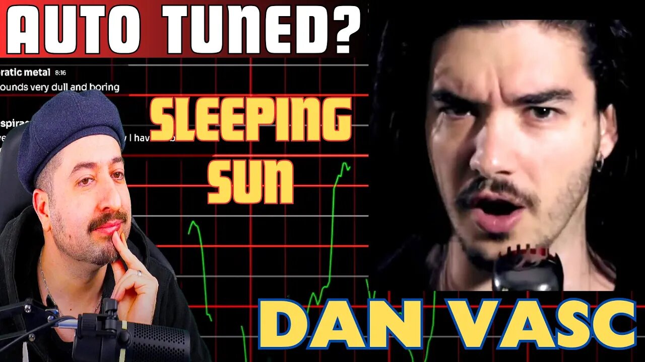 IS THIS AUTO TUNED? Dan Vasc - Sleeping Sun - DAN VASC ( Cover Nightwish )