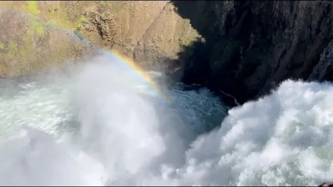 Yellowstone National Park “waterfall”