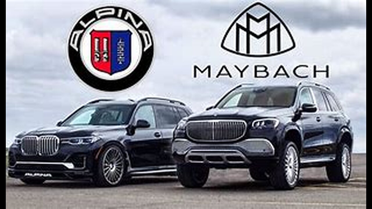 2021 Maybach GLS 600 vs BMW Alpina XB7