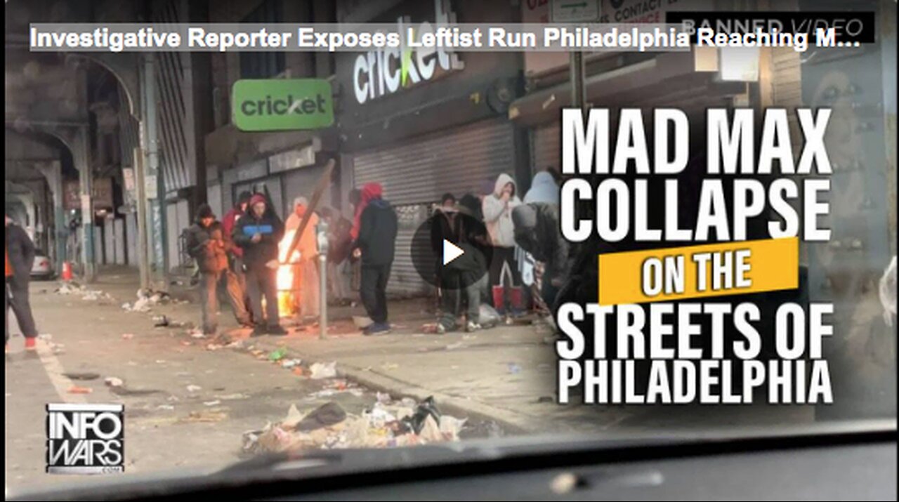 Investigative Reporter Exposes Leftist Run Philadelphia