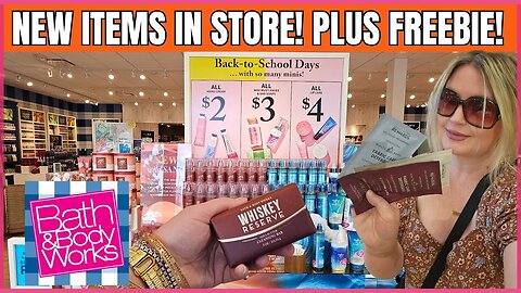 NEW Items in Store | Plus FREEBIE | Plus Where is My Halloween Online Order? | #bathandbodyworks