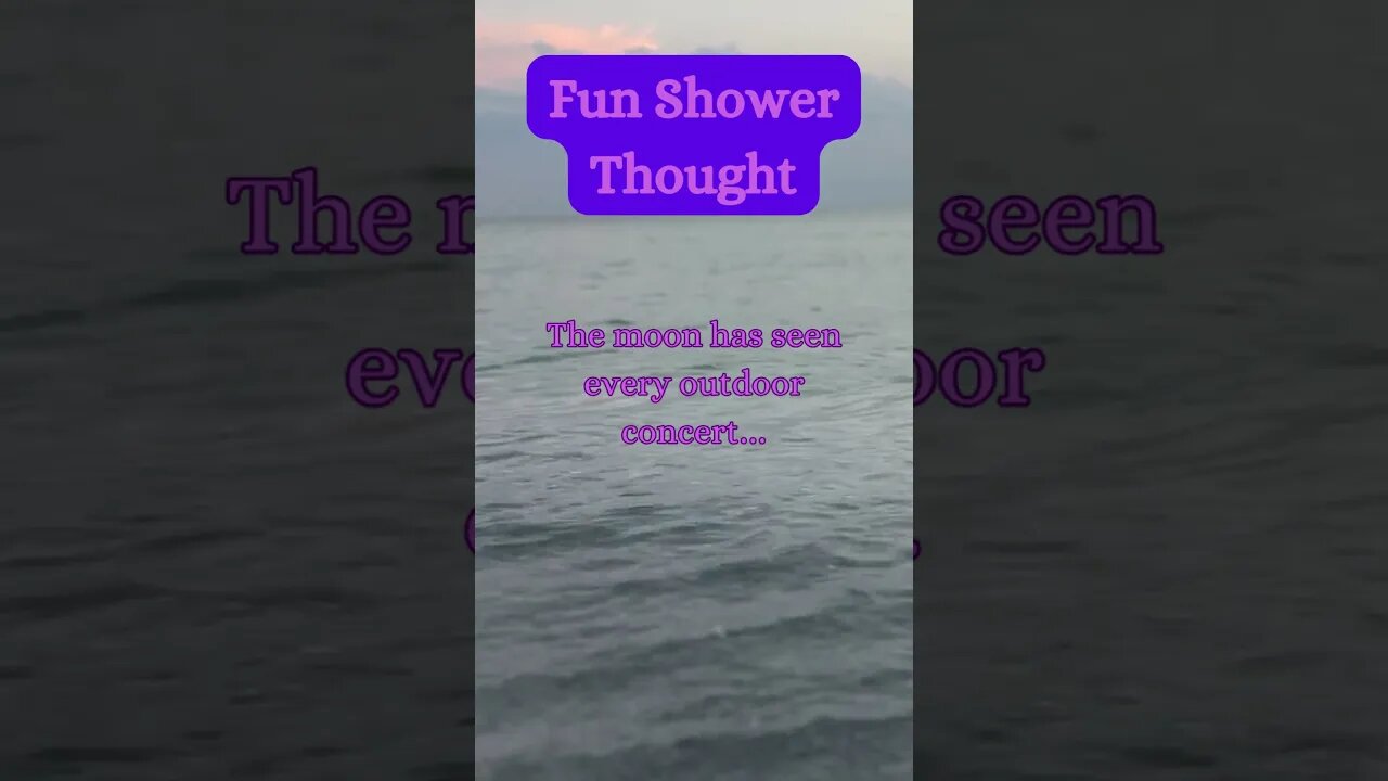 Beach Brainwaves! 🌊 Unexpected Shower Thought Revealed! @AmbientNoiseCo. #showerthoughts #beach