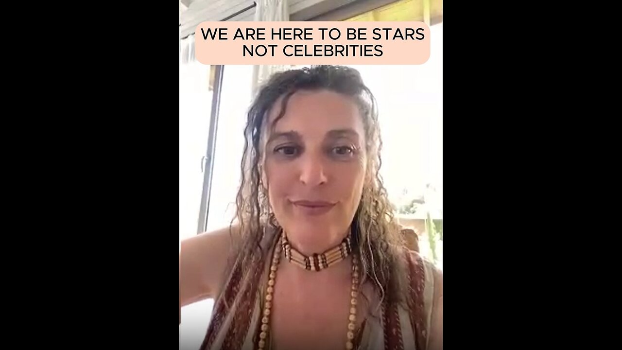 WE ARE HERE TO BE STARS NOT CELEBRITIES