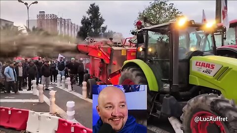 EU Farmer Protests Prove the Government is Full of Sh-t. And Burning Tires 11-19-2024