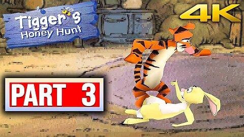 Tigger's Honey Hunt - Rabbit Says ¦ Walkthrough PART 3 [4K 60FPS] (PS1, N64,PC)