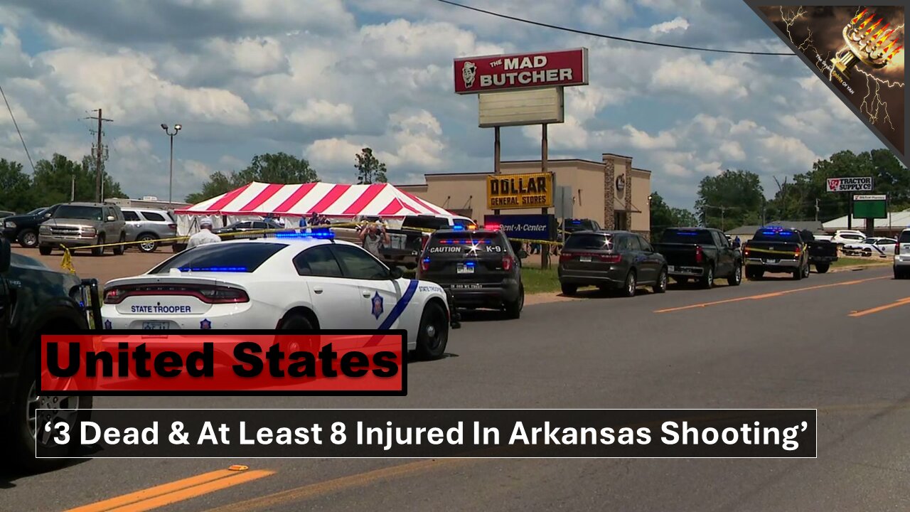 '3 Dead & At Least 8 Injured In Arkansas Shooting'