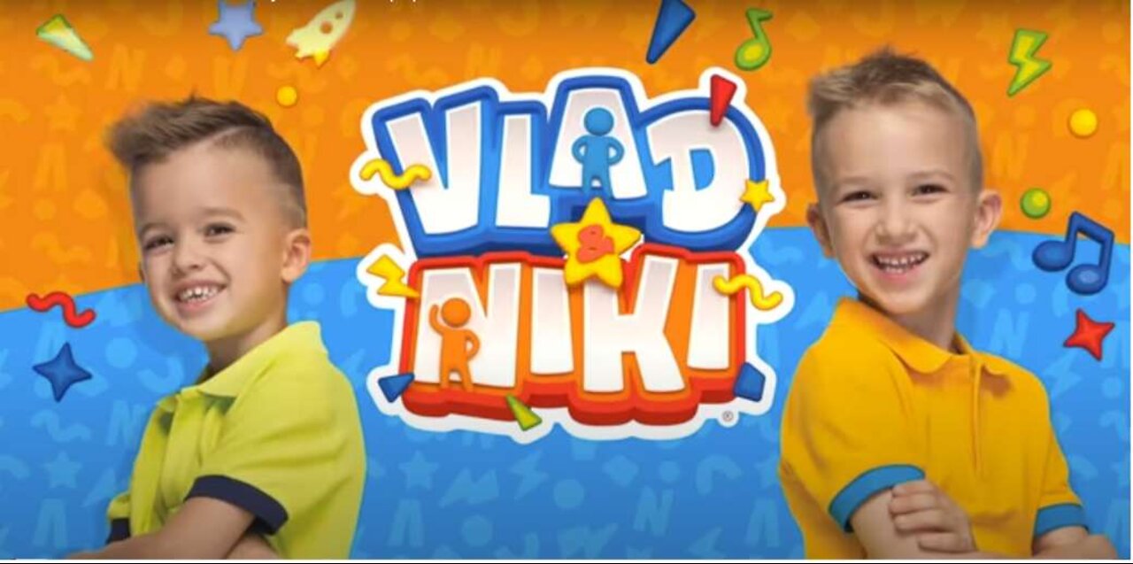 Vlad et Niki histoires drôles de jouets avec des costumes pour enfants