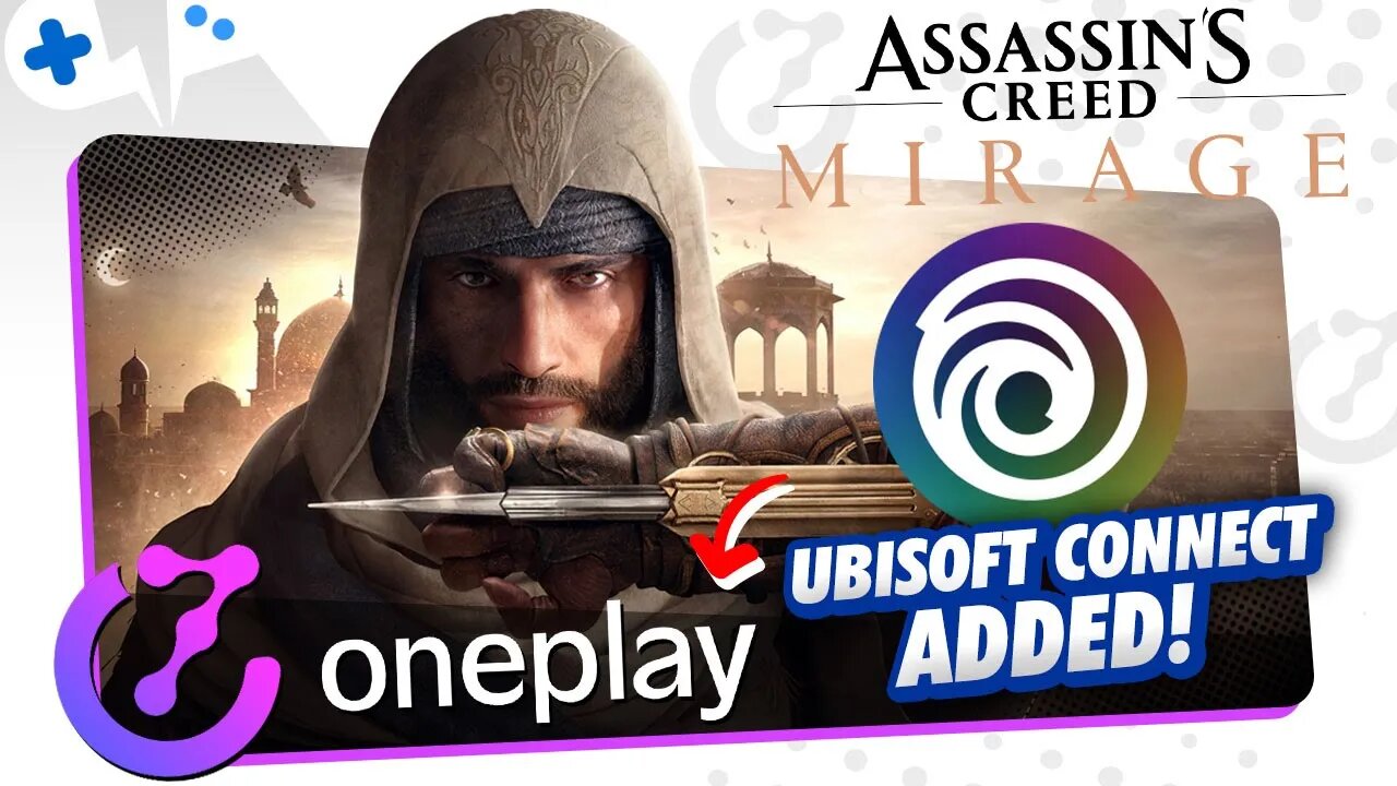 Assassin’s Creed MIRAGE on OnePlay | UBISOFT Connect ADDED!