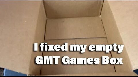 I fixed the empty GMT Games box...