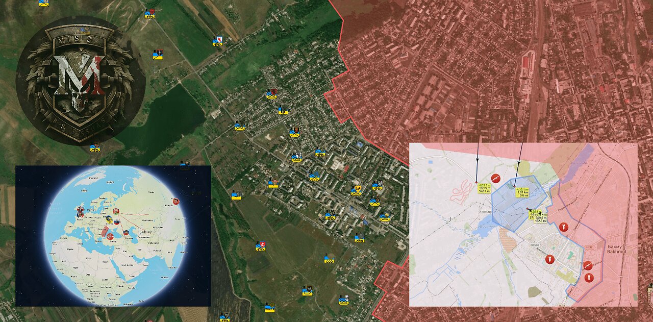 2.36 Bloody Long Square Kilometers Of Bakhmut. Military Summary And Analysis 2023.05.08