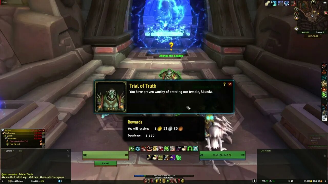 World of Warcraft MMORPG Trial of Truth