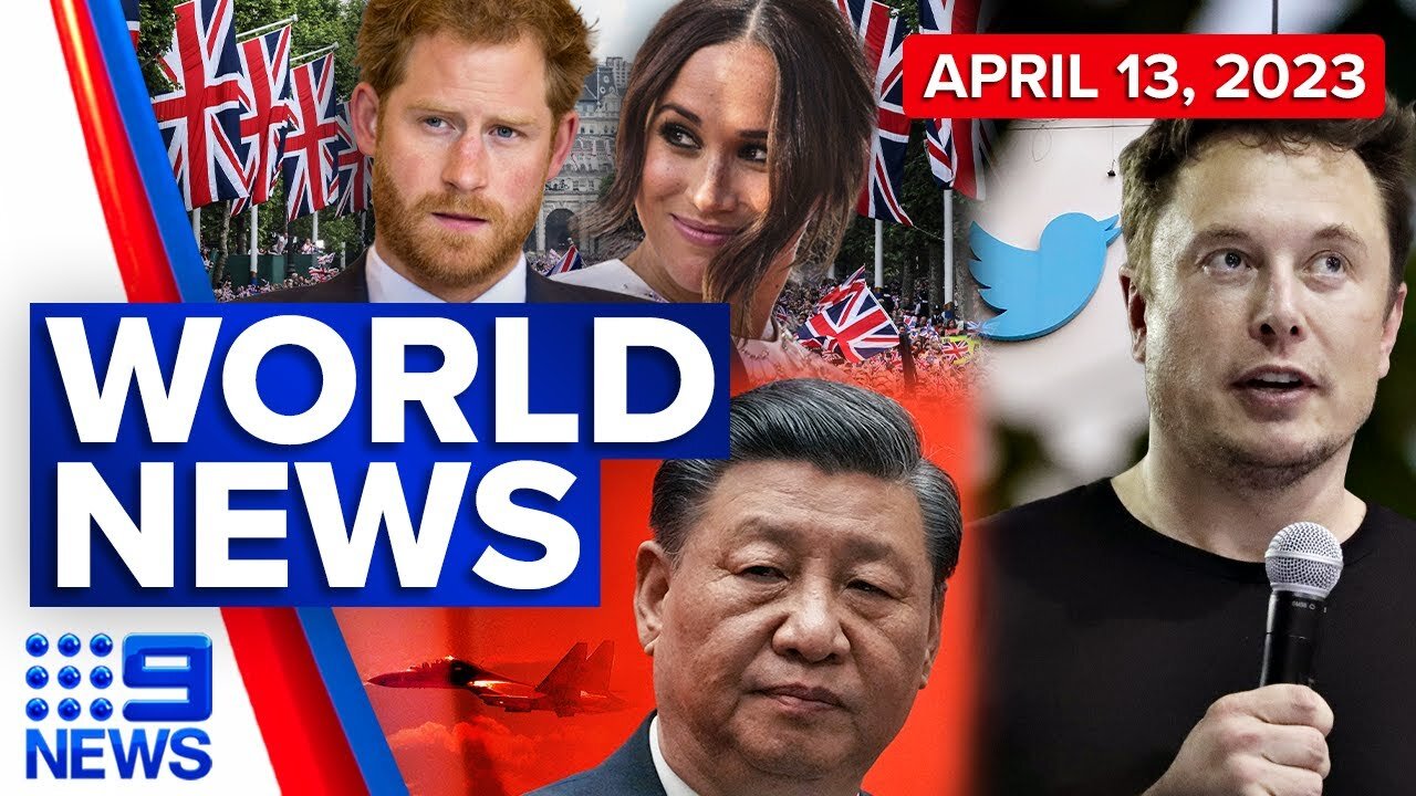 World News today - April 13, 2023 | 9 News Australia