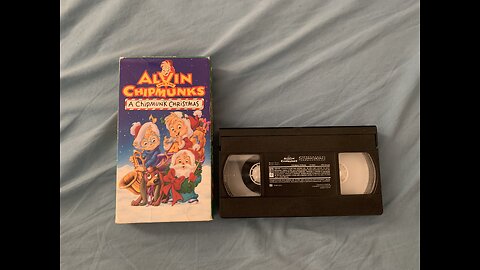 Alvin and the Chipmunks: A Chipmunk Christmas (1992 VHS)