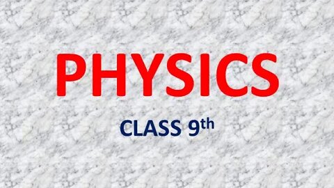 CLASS 9th Physics CH No 7 Lecture No 14 Q 14