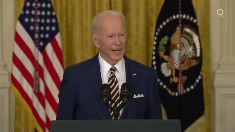 Biden Says He Believes Putin and Russia Will Move In on Ukraine