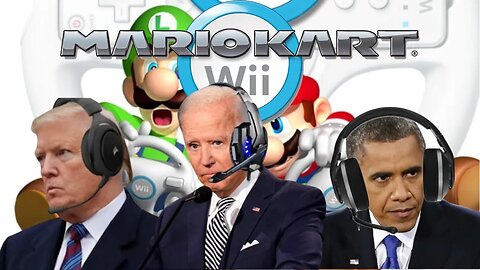 The Presidents Play Mario Kart Wii 15