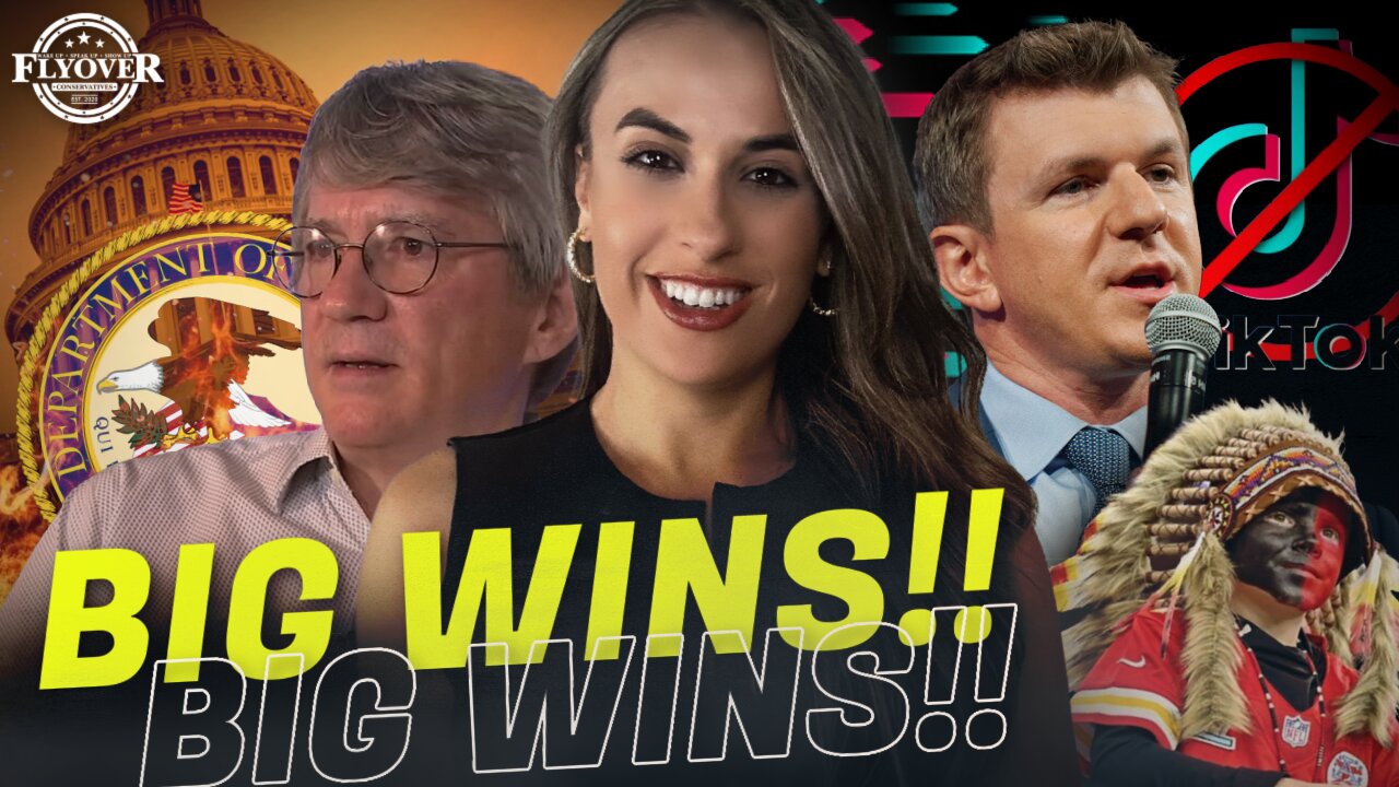 BIG Wins!! - TikTok Ban, Steve Baker, James O’Keefe, DOJ Investigating Treatment of J6 - Breanna Mo