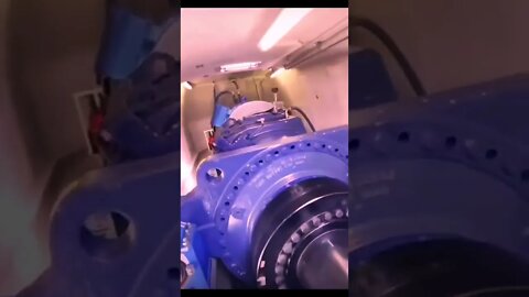 how turbine will work in the plane from inside