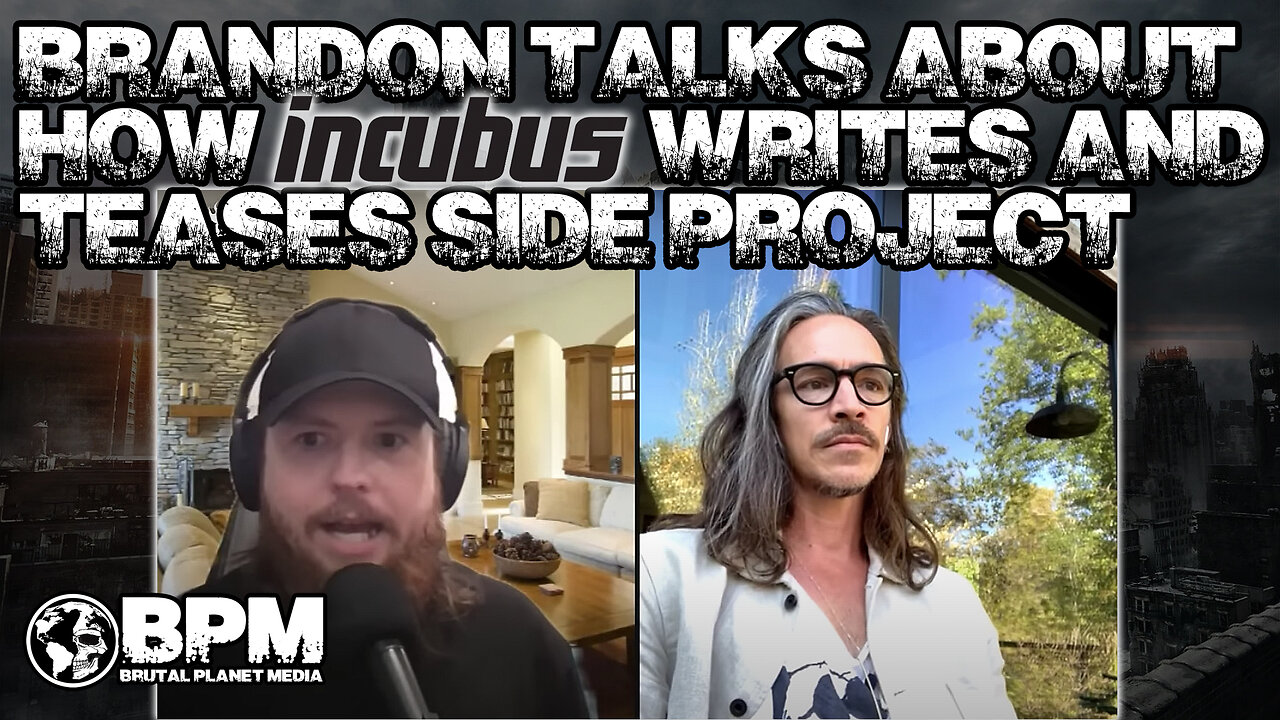 Brandon Teases New Side Project & Discusses How Incubus Writes