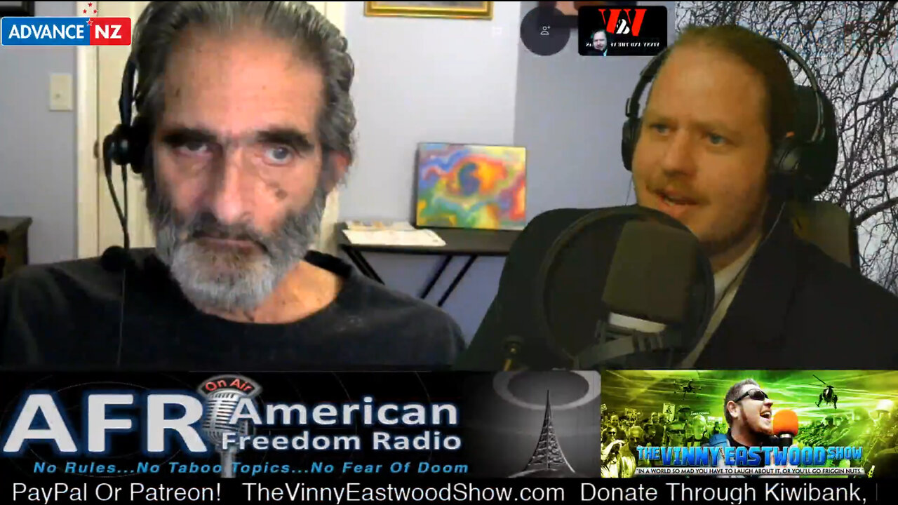 Jon Rappoport Questioning Covid And Lockdowns on The Vinny Eastwood Show - 13 August 2020