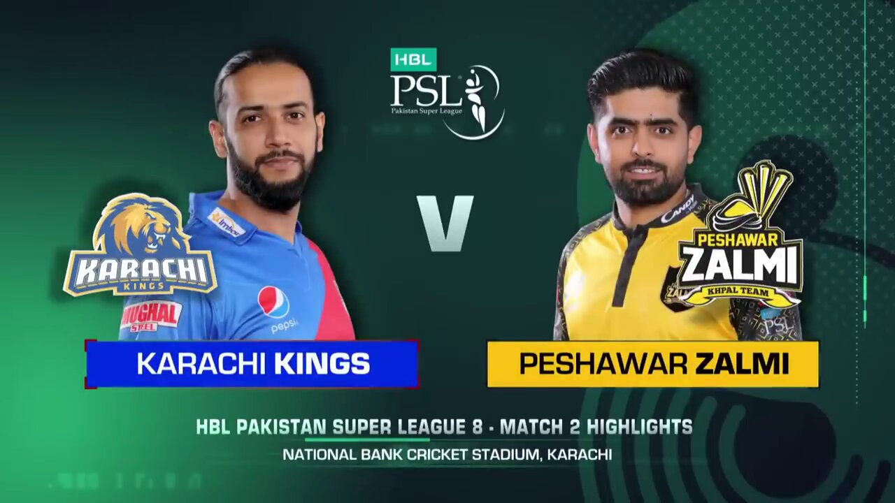 Full Highlights _ Karachi Kings vs Peshawar Zalmi _ Match 2 _ HBL PSL 8