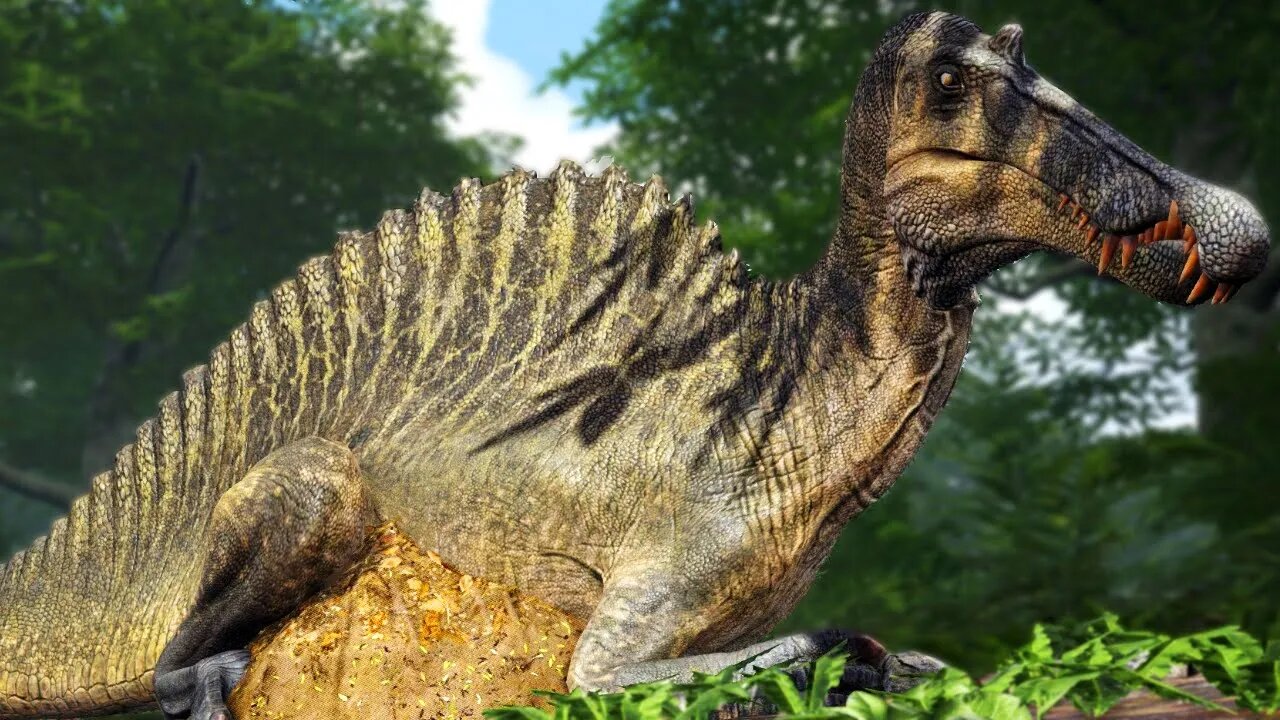 VIDA DE MÃE ESPINOSSAURO, UM CERATOSSAURO ATACOU MEU FILHOTE - THE ISLE